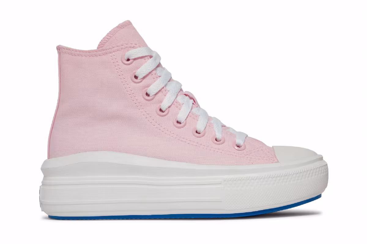 Converse Women's Chuck Taylor All Star Move High Pink Foam, view 2
