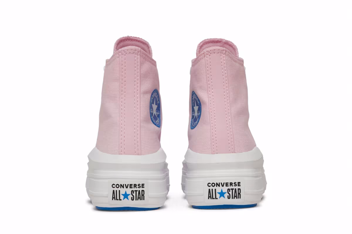 Converse Women's Chuck Taylor All Star Move High Pink Foam, view 7