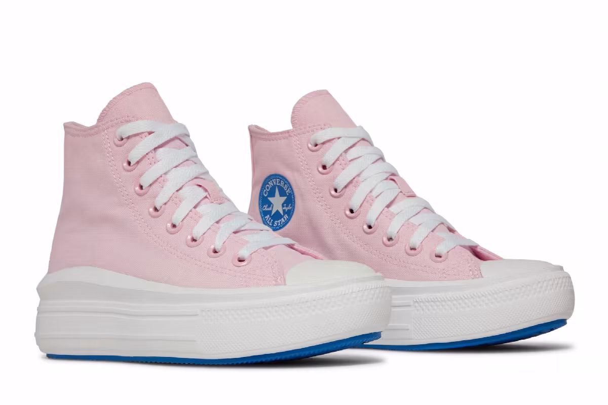Converse Women's Chuck Taylor All Star Move High Pink Foam, view 9