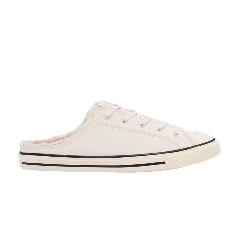 Converse Women's Chuck Taylor All Star Dainty Mule Slip Egret Silt Red