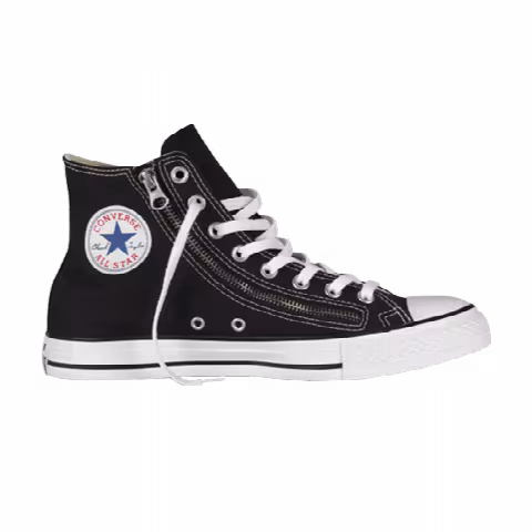 Converse Chuck Taylor All Star Double Zip Hi 'Jet Black'
