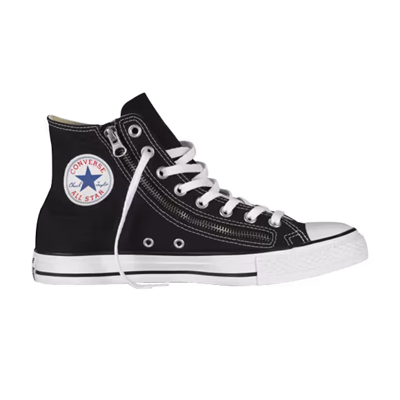 Converse Chuck Taylor All Star Double Zip Hi Jet Black