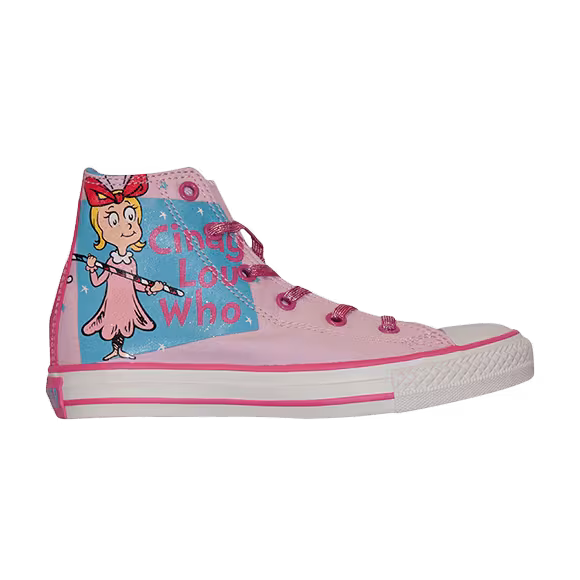 Dr. Seuss x Converse Chuck Taylor All Star Hi GS Pink Lady