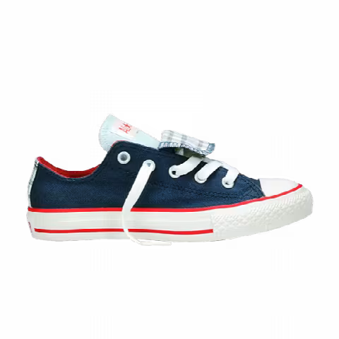Converse Chuck Taylor All Star Double Tongue Ox GS 'Navy Multi'
