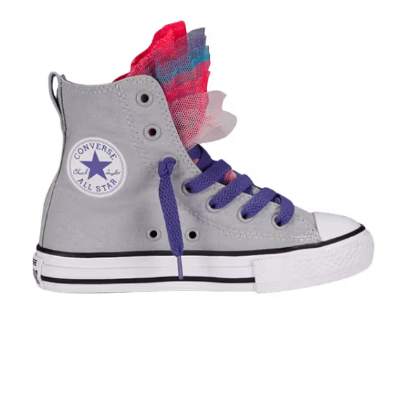 Converse Chuck Taylor All Star Hi GS Party Pop Oyster Grey