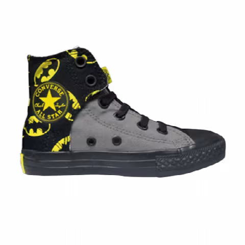 DC Comics x Converse Chuck Taylor All Star Easy Slip Hi GS 'Batman Grey'