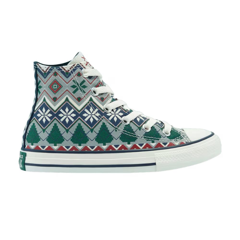 Converse Chuck Taylor All Star High GS Holiday Sweater