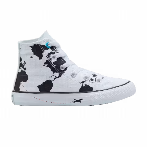 Converse Chuck Taylor All Star High GS 'Geography Class - White Black'