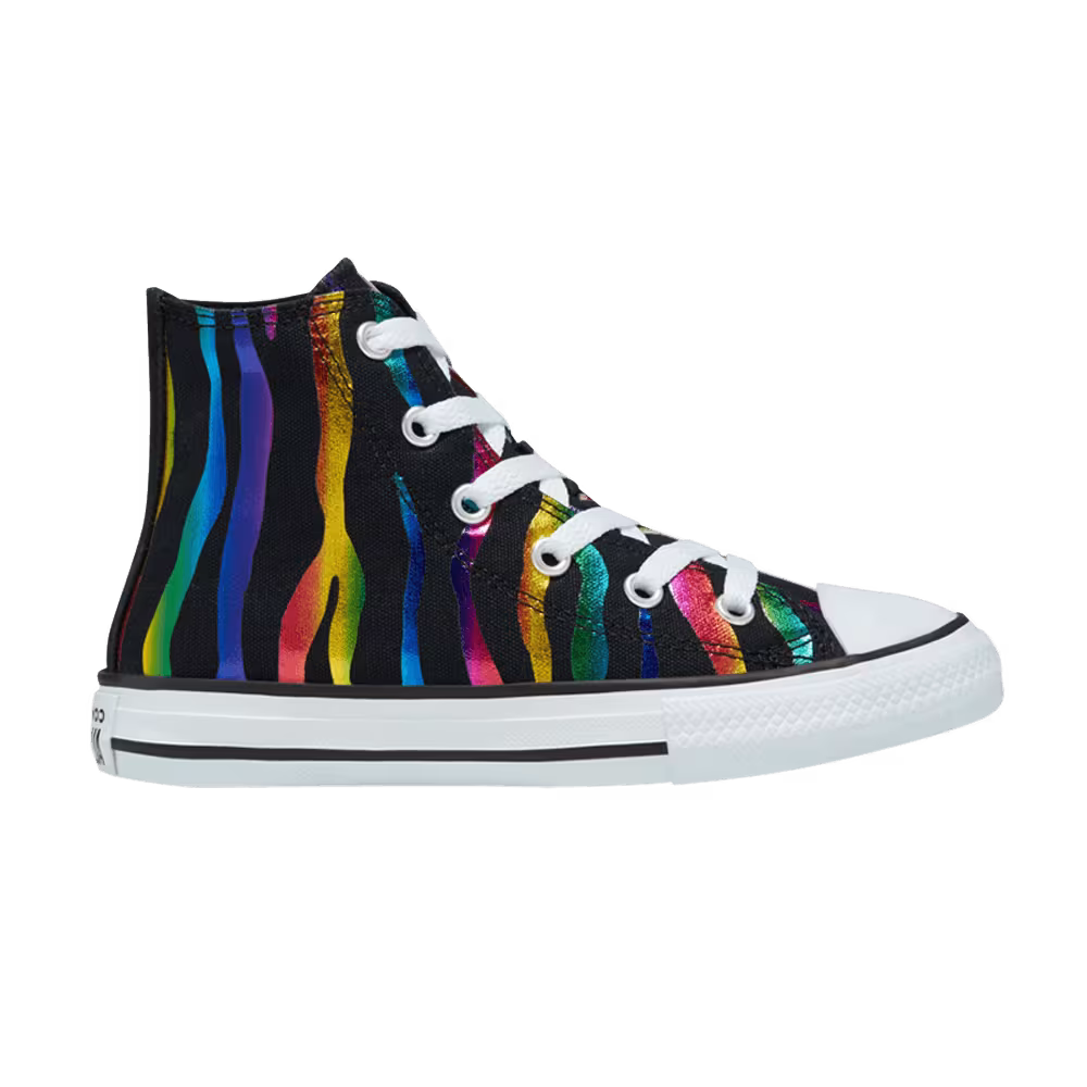 Converse Chuck Taylor All Star High Big Kids Archive Zebra - Black