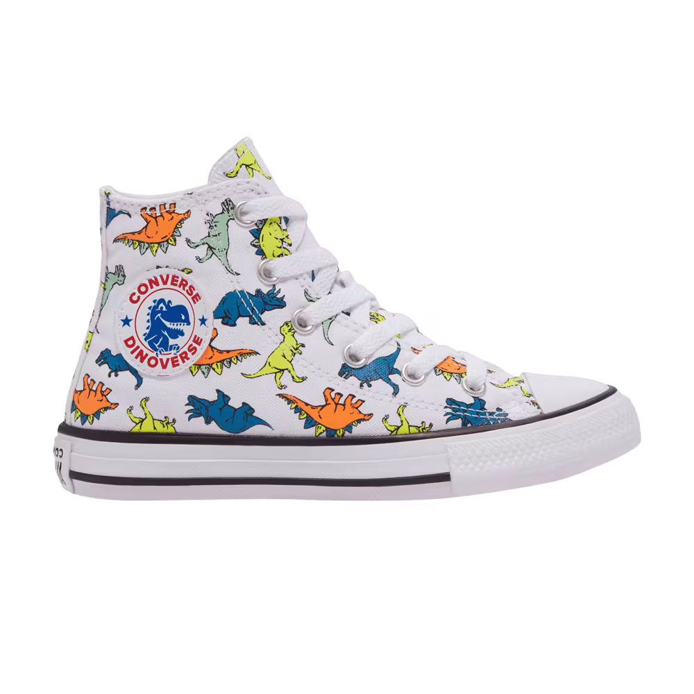 Converse Chuck Taylor All Star High GS Dinoverse Print
