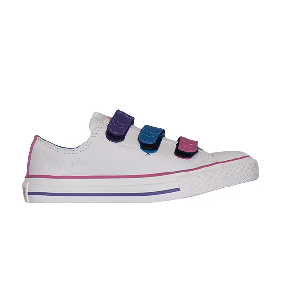 Converse Chuck Taylor All Star 3 Strap Ox GS White Multi