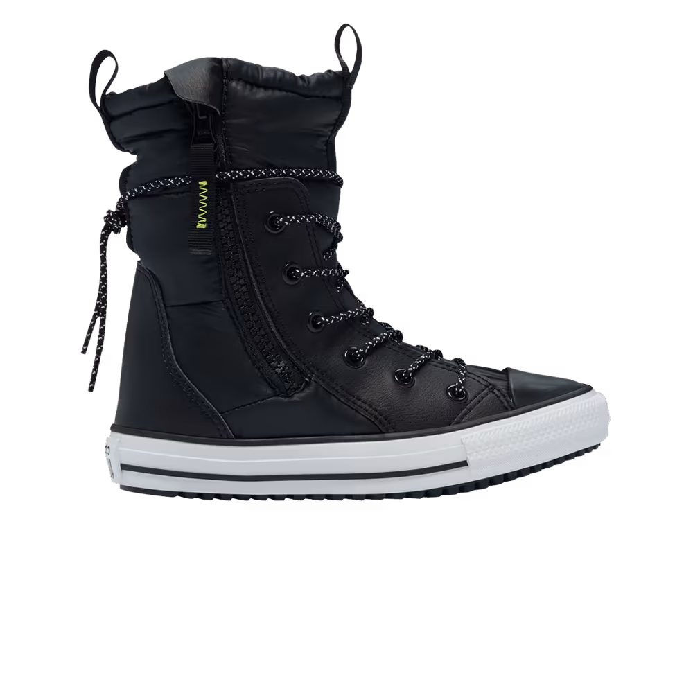 Converse Chuck Taylor All Star MC Boot High GS Black Lemon Venom