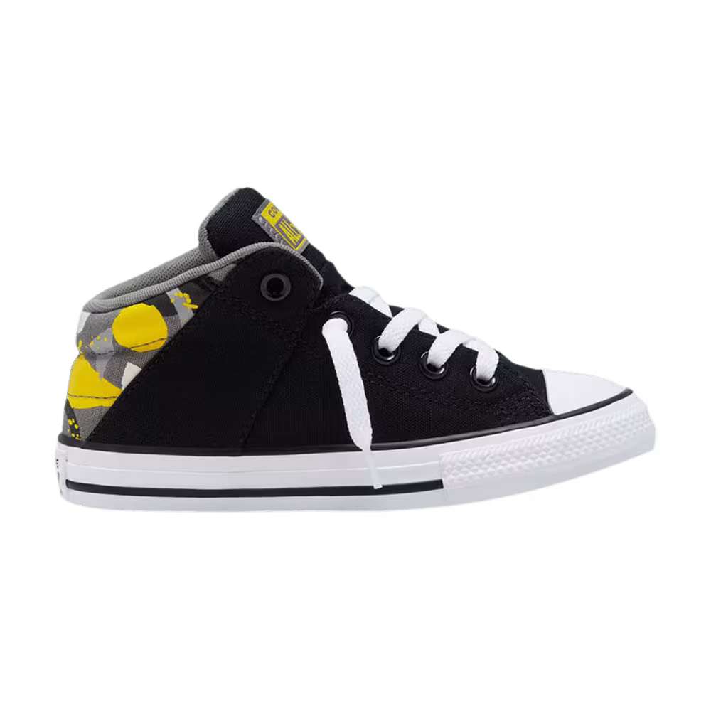 Converse Chuck Taylor All Star Axel Mid Slip-On GS Geography Class - Black Yellow