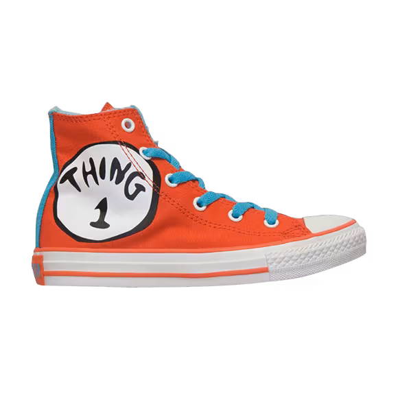 Dr. Seuss x Converse Chuck Taylor All Star Hi GS Thing 1, Thing 2