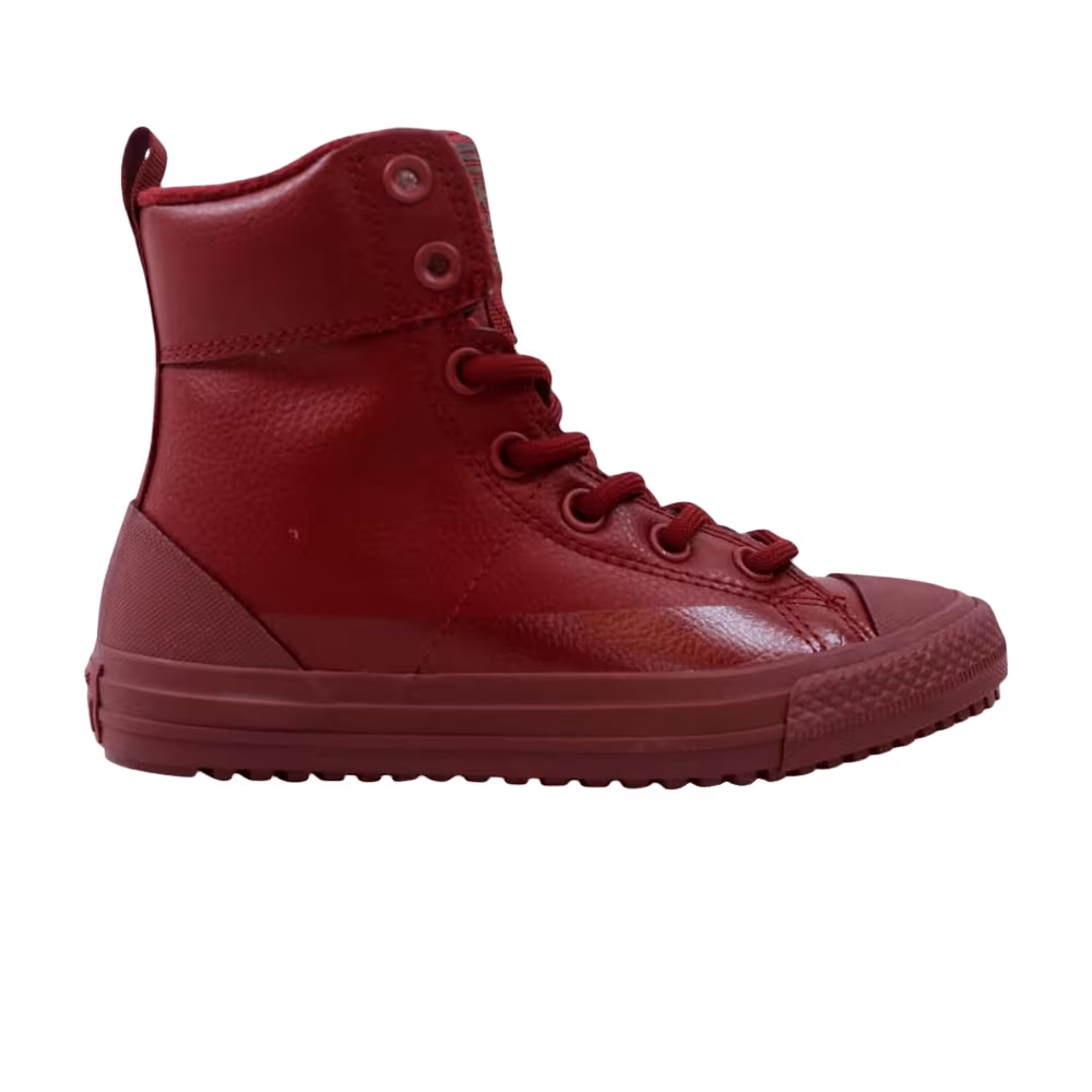 Converse Chuck Taylor All Star Asphalt Boot Hi GS Red Block