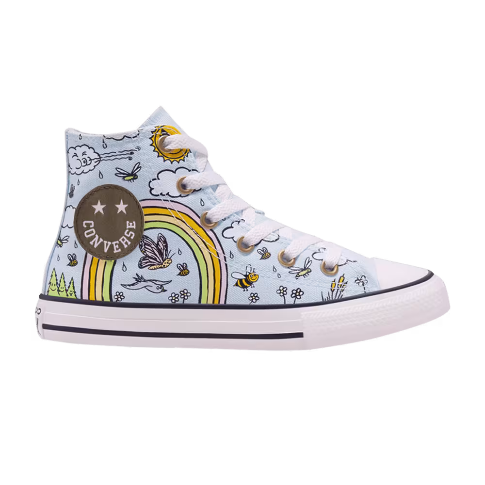Converse Chuck Taylor All Star High GS Summer Camp - Agate Blue