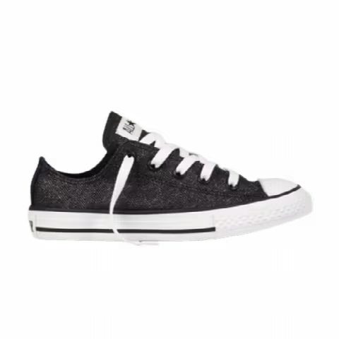 Converse Chuck Taylor All Star Ox GS 'Sparkle - Black'
