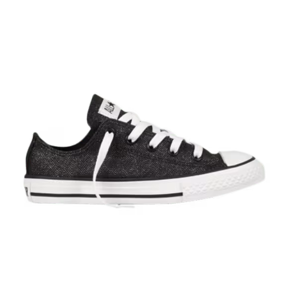 Converse Chuck Taylor All Star Ox GS Sparkle - Black