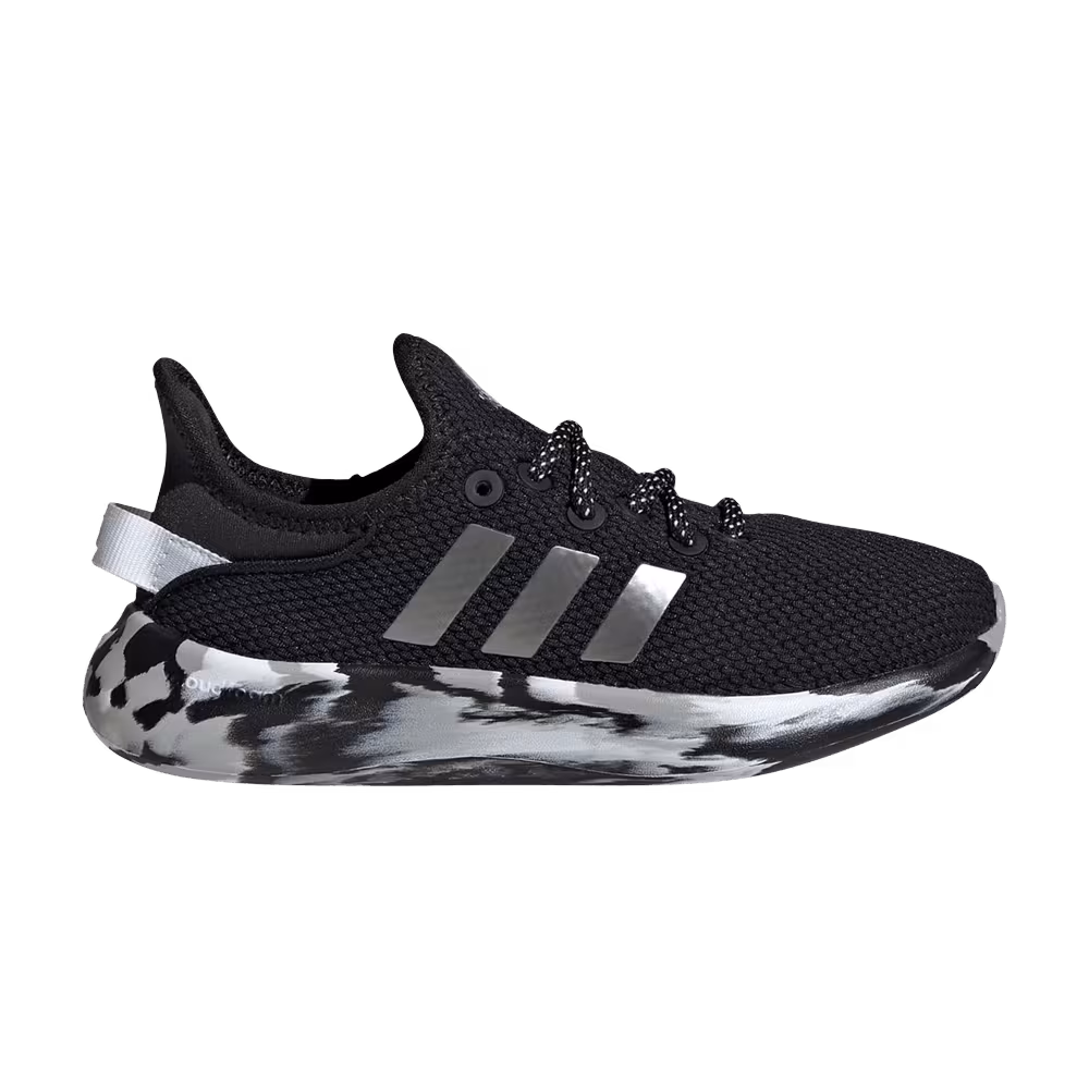 Adidas Cloudfoam Pure K Black Iron Metallic