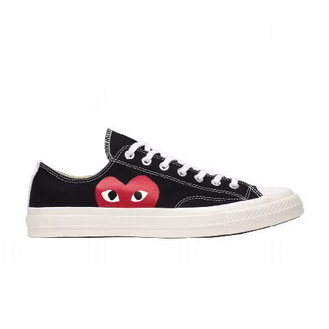 Comme des Garçons Play x Converse Chuck 70 Low 'Black White' Sample
