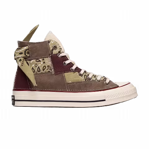 Converse Chuck 70 Canvas LTD High 'Maroon Paisley Patchwork'