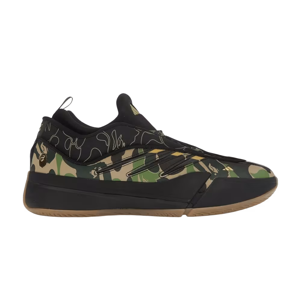 BAPE x adidas Dame 9 Black Green