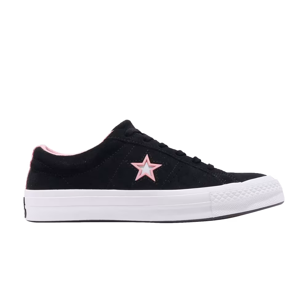 Converse One Star Suede Pink Star