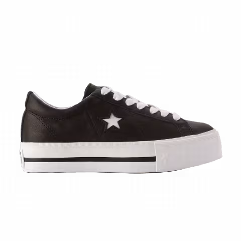 Converse Wmns One Star Platform Low 'Black White'