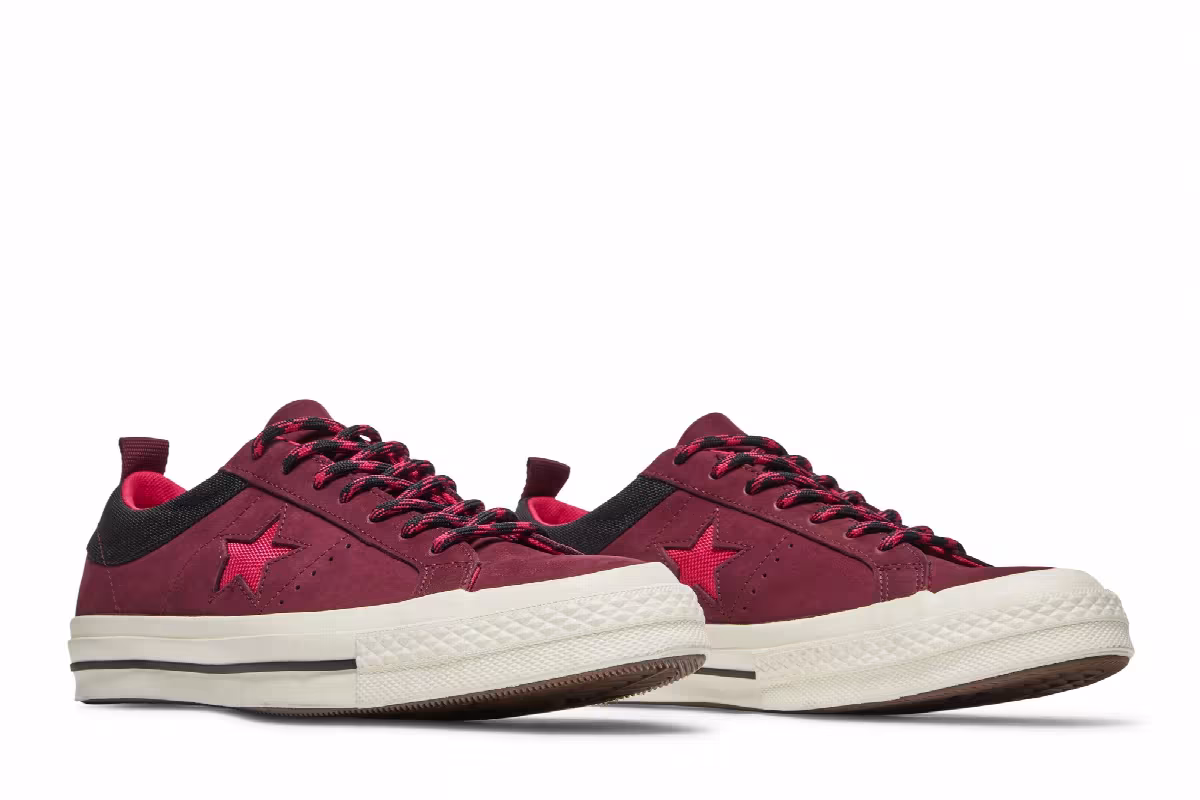 Converse One Star Low Dark Burgundy, view 9