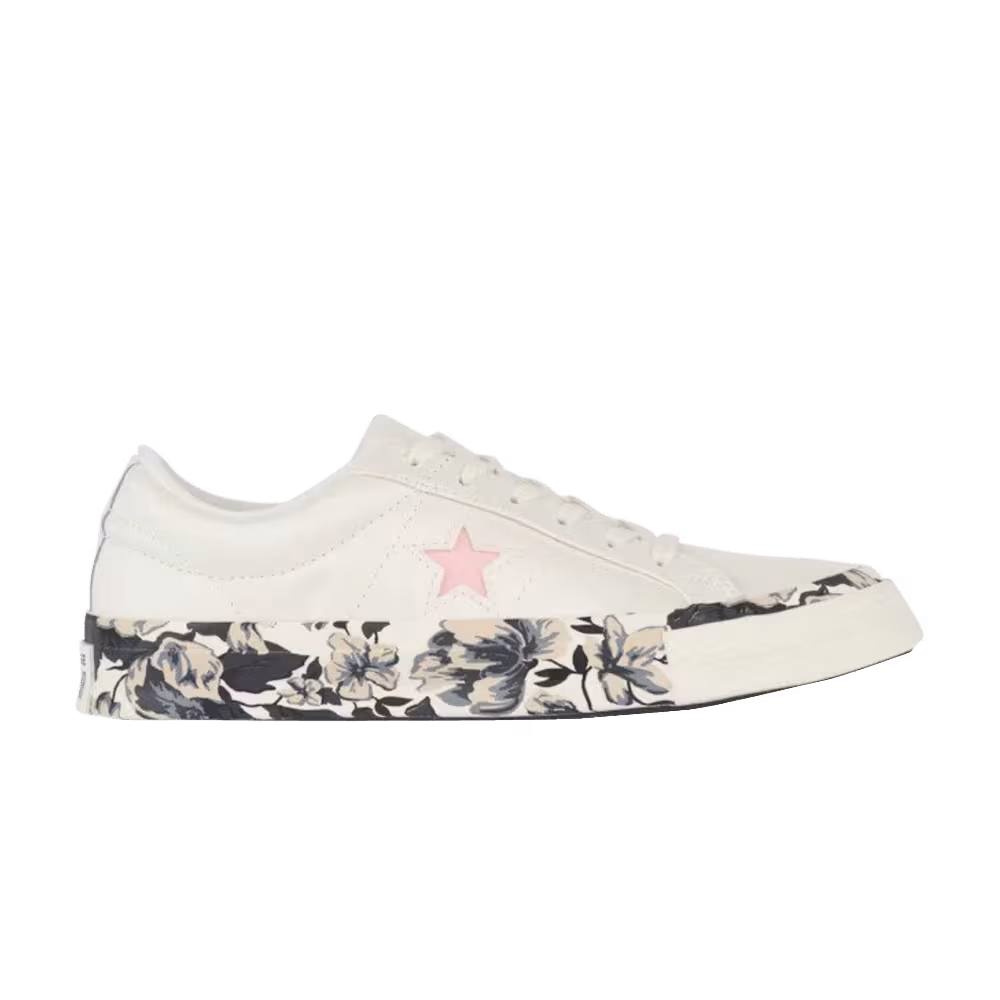 Converse One Star Low GS Floral Sole