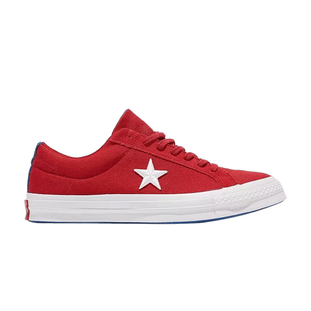 Converse One Star Low Red