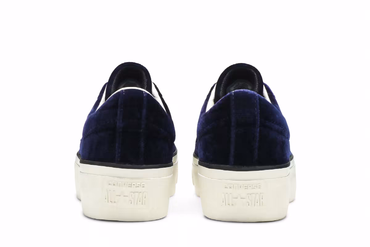 Converse Women's One Star Platform Ox Eclipse Blue, view 7