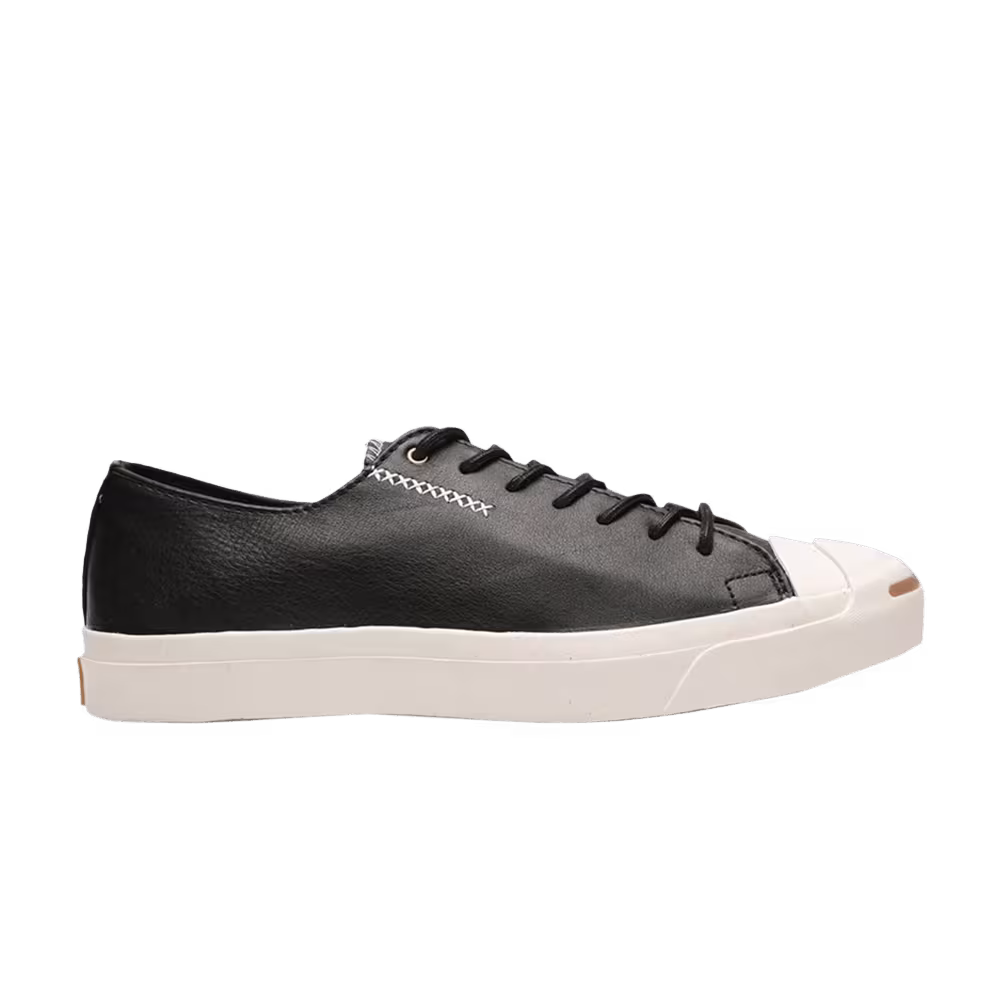 Converse Jack Purcell Low Cross Stitch - Black