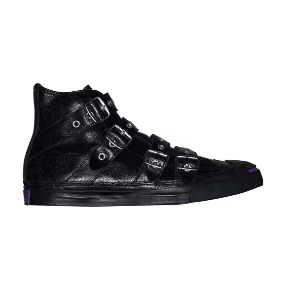 Black Sabbath x Converse Women's Jack Purcell Leather 4V Black