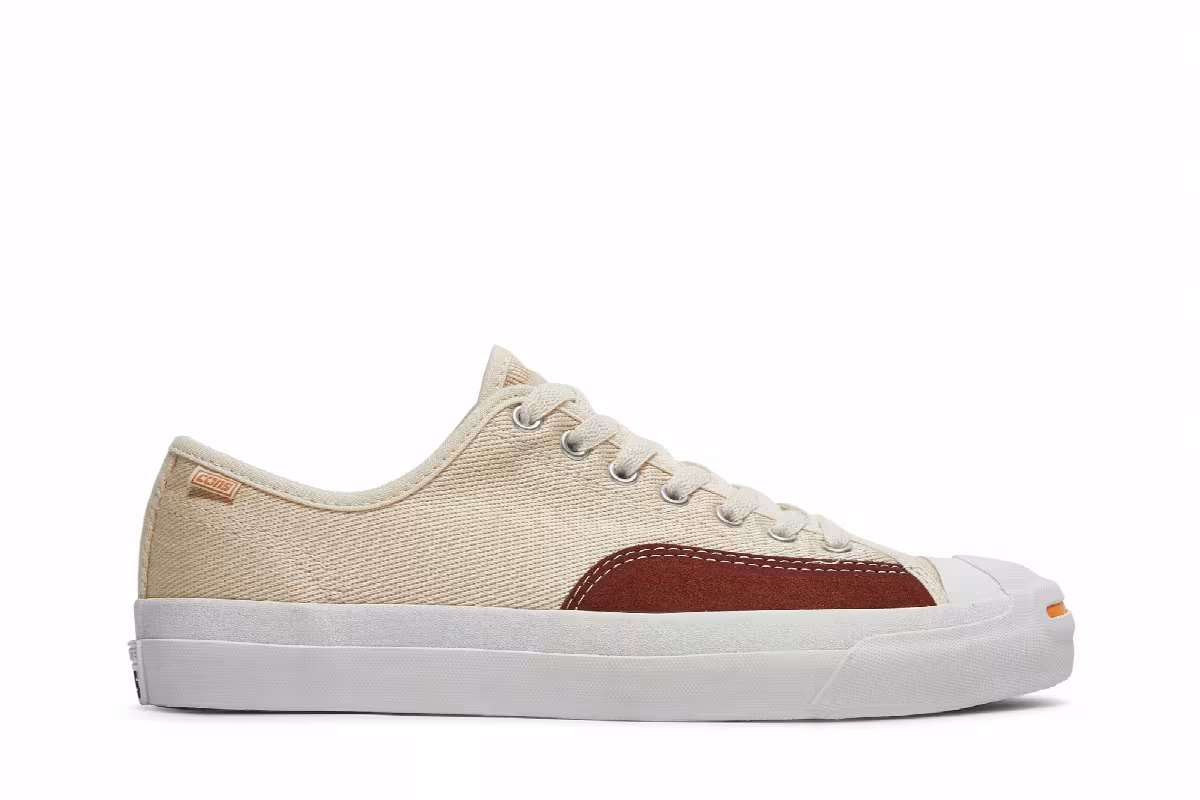 Converse Jack Purcell Pro Low Natural Ivory Cinnamon, view 2