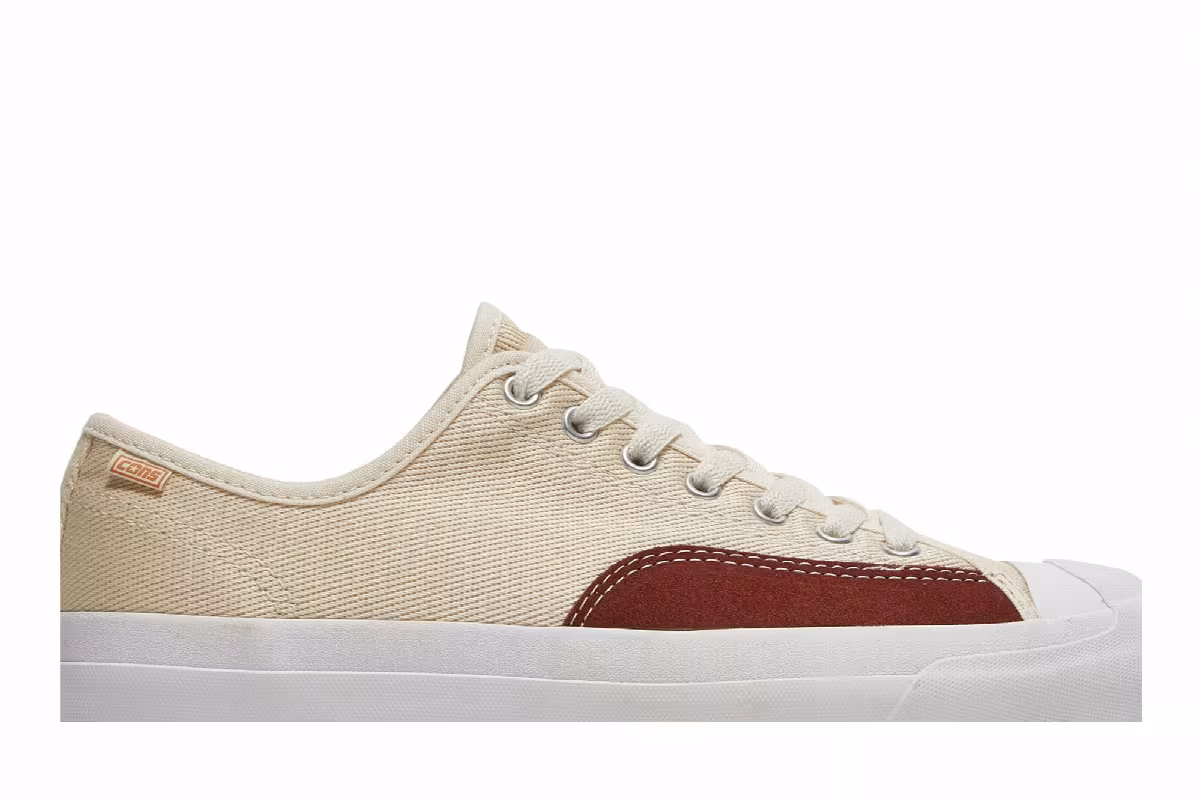 Converse Jack Purcell Pro Low Natural Ivory Cinnamon, view 3