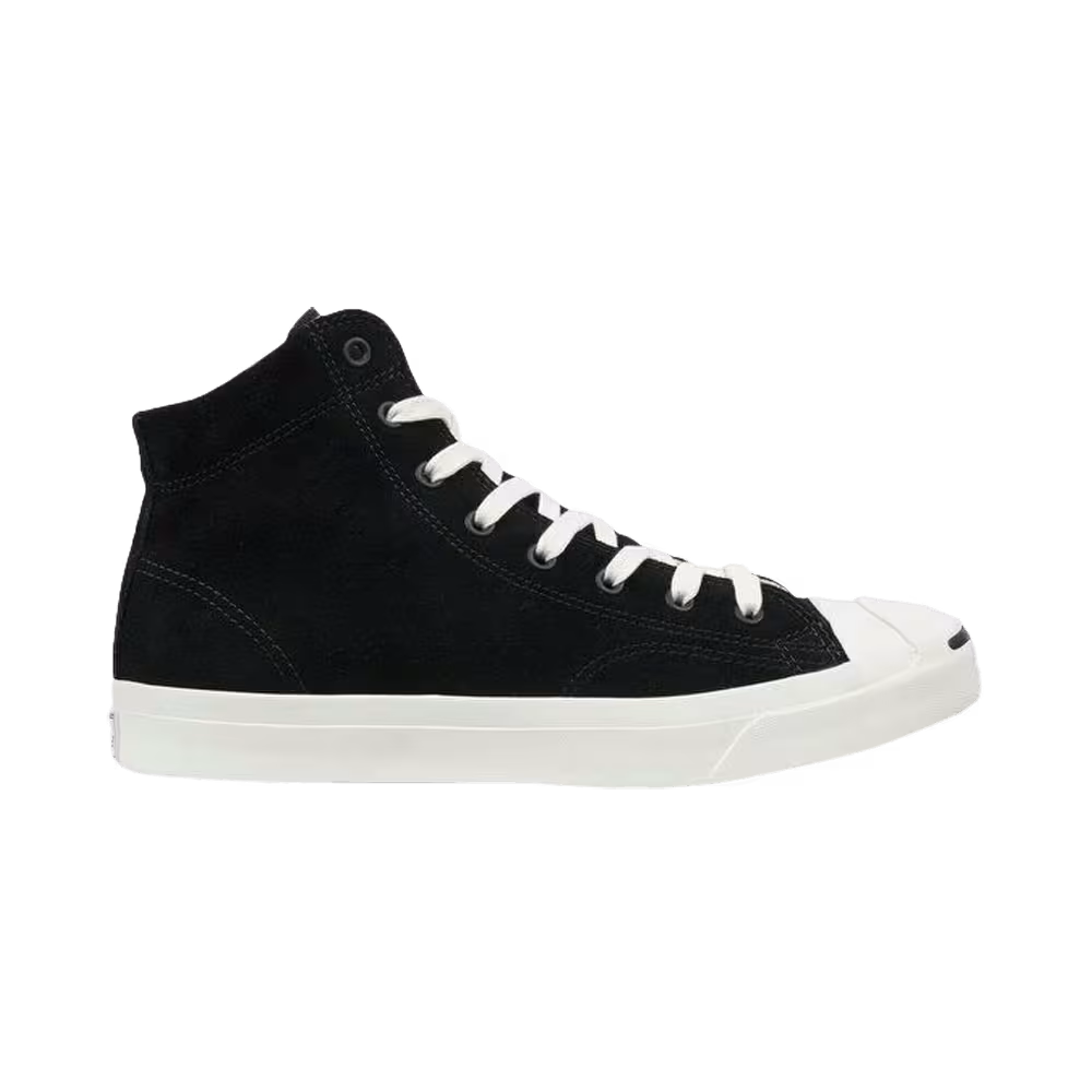 Converse Jack Purcell Mid Black Suede