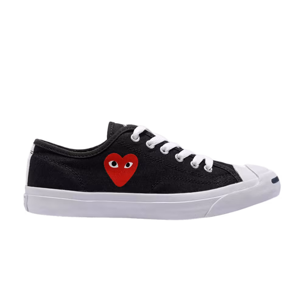 Comme des Garçons Play x Converse Jack Purcell Low Black