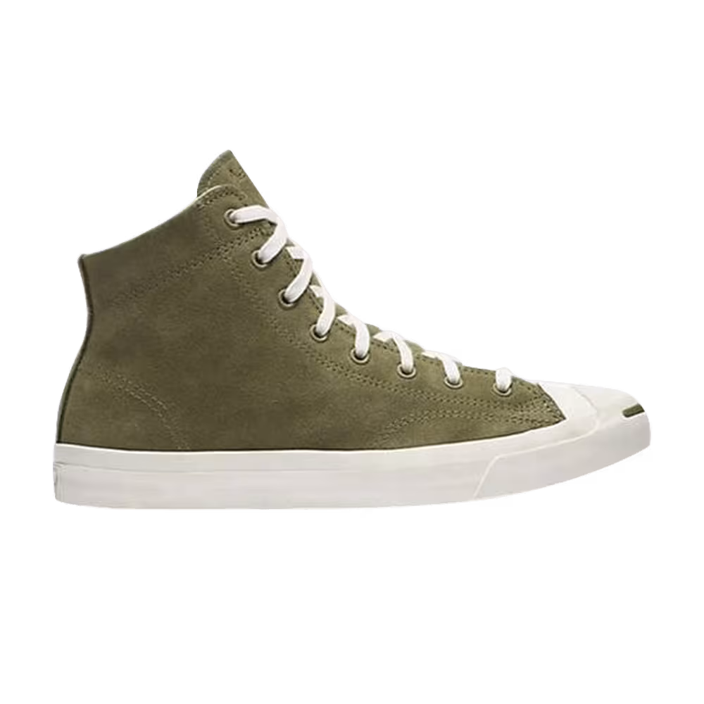 Converse Jack Purcell Suede Mid Medium Olive