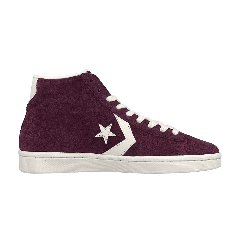 Converse Pro Leather Mid Dark Sangria