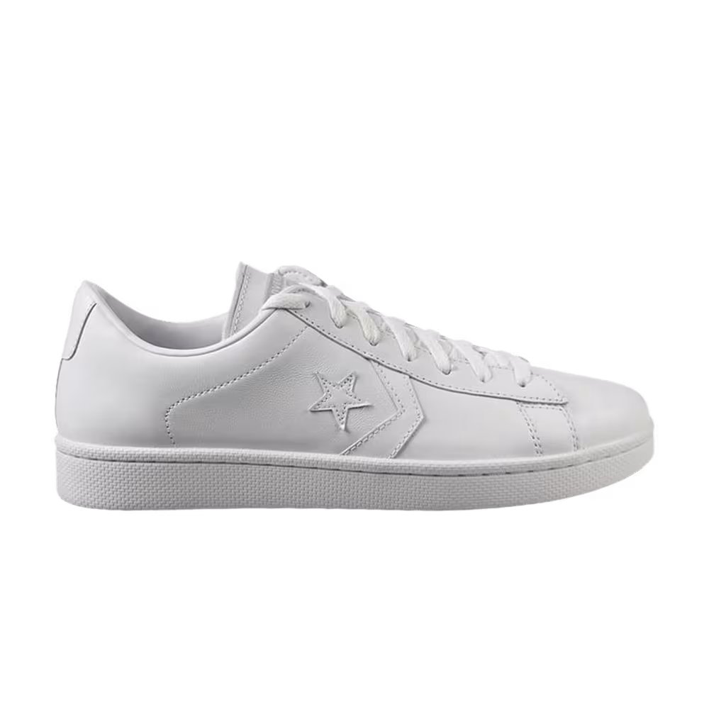 Converse Pro Leather Low Mono White