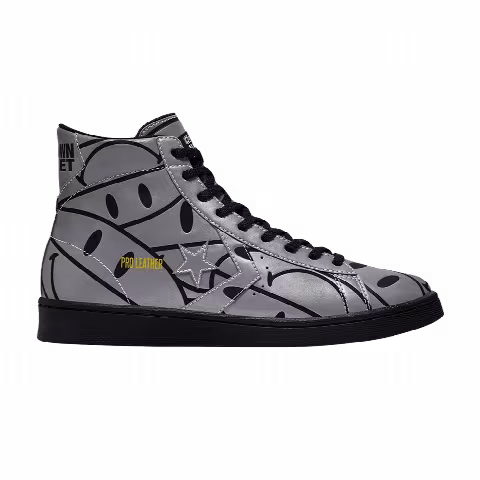 Chinatown Market x Converse Pro Leather High 'All Over Smiley'