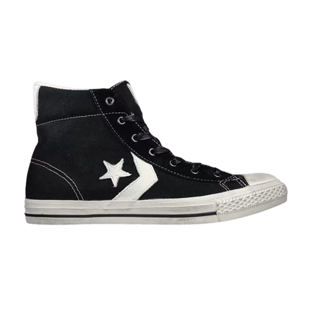 John Varvatos x Converse Star Player Mid Black White