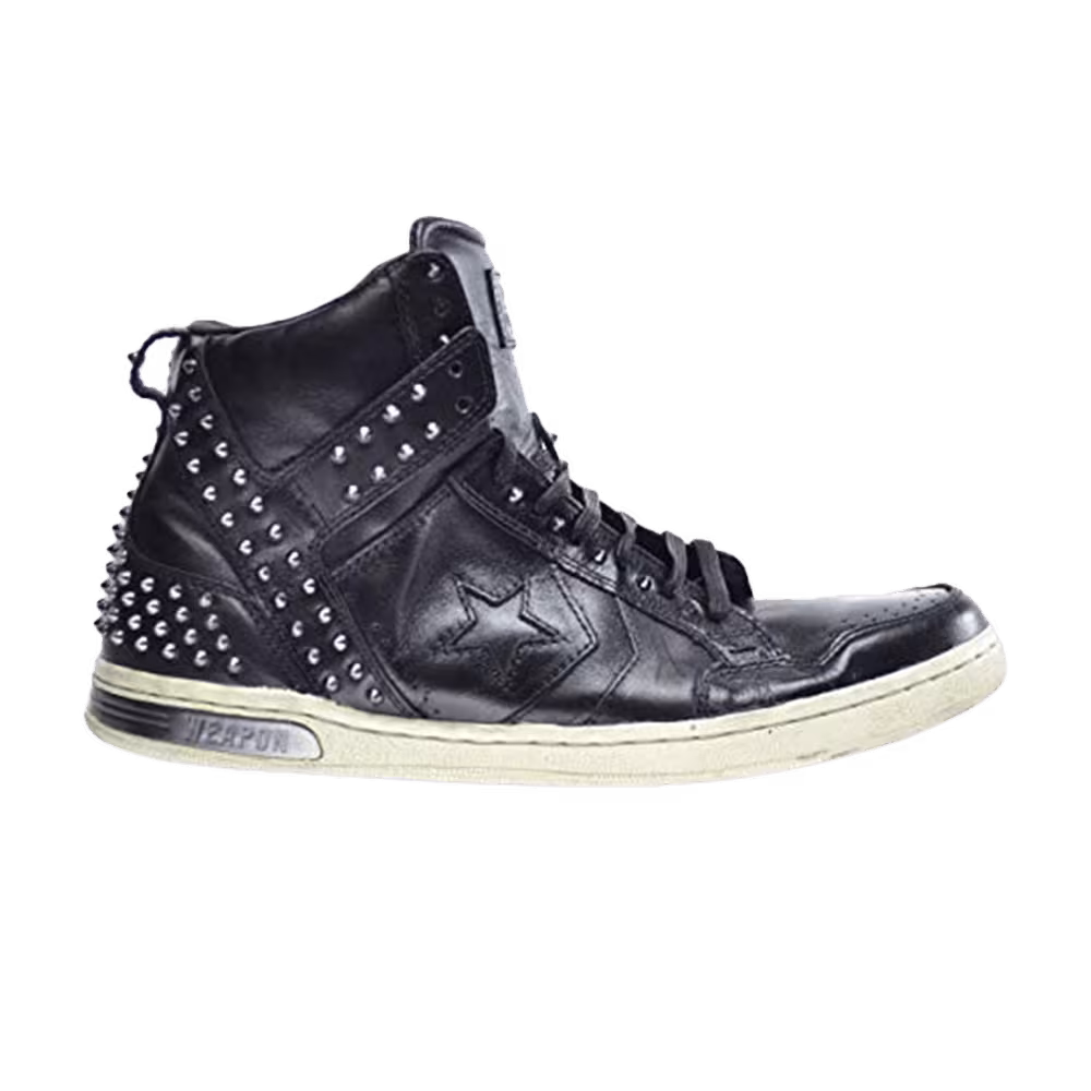 John Varvatos x Converse Weapon Mid Black