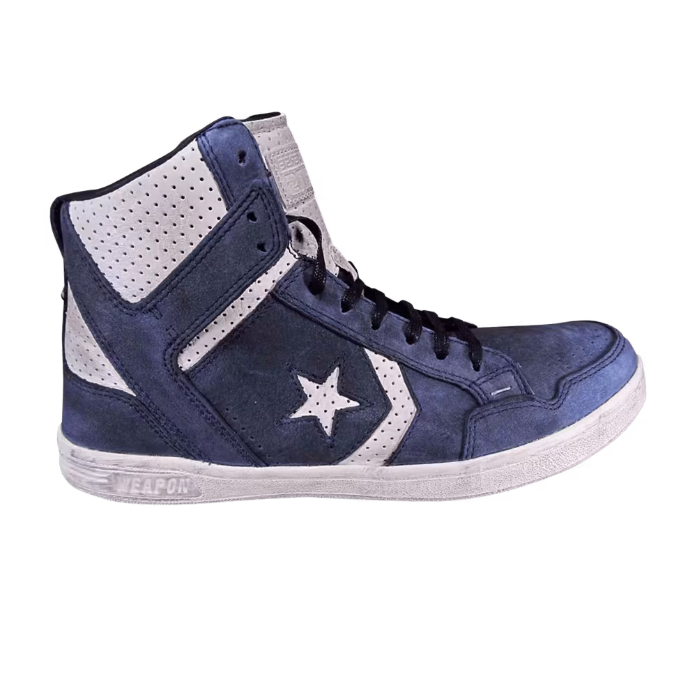 John Varvatos x Converse Weapon Mid Dark Denim
