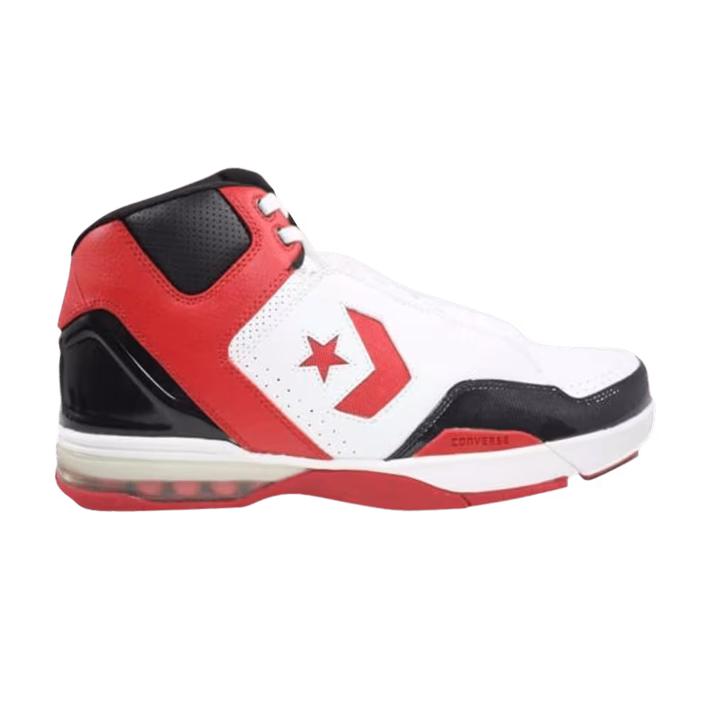 Converse Weapon Evo Mid White Red
