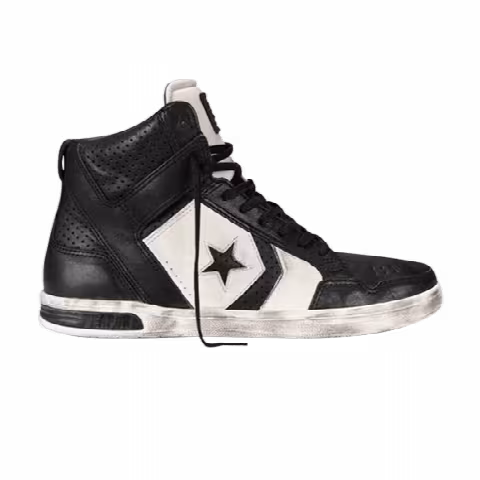 Converse John Varvatos Weapon Mid 'Distressed Black White'