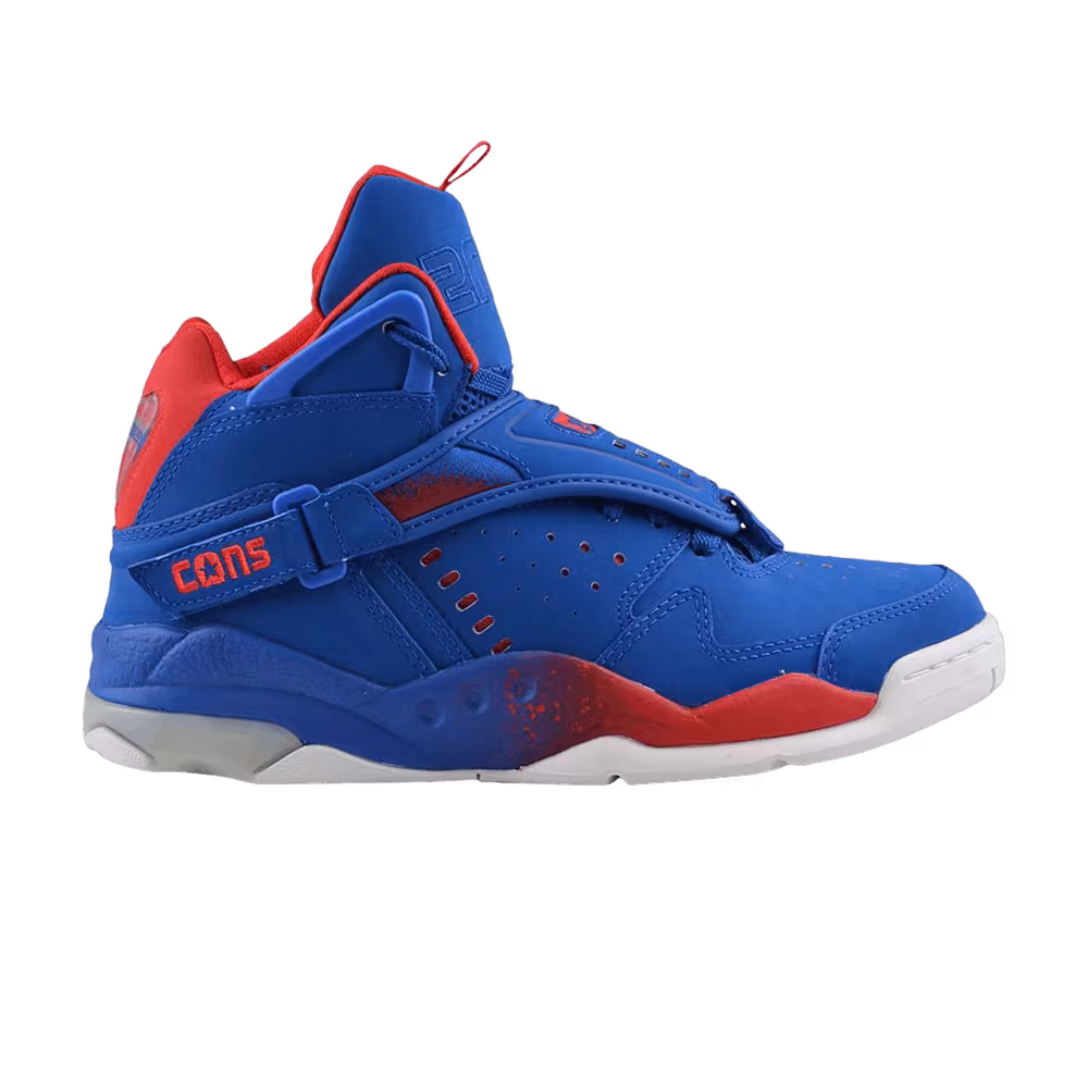 Converse Aero Jam Mid Blue Red