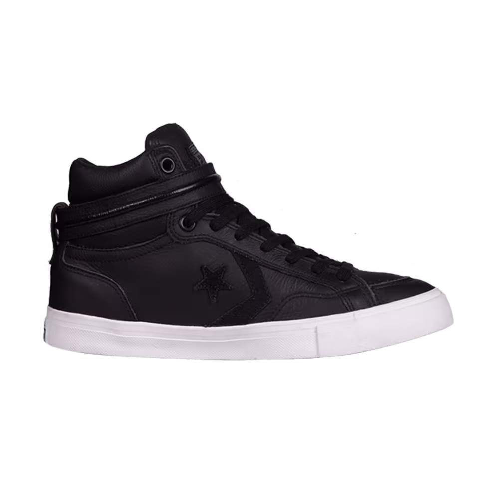 Converse Pro Blaze Plus Hi Black White