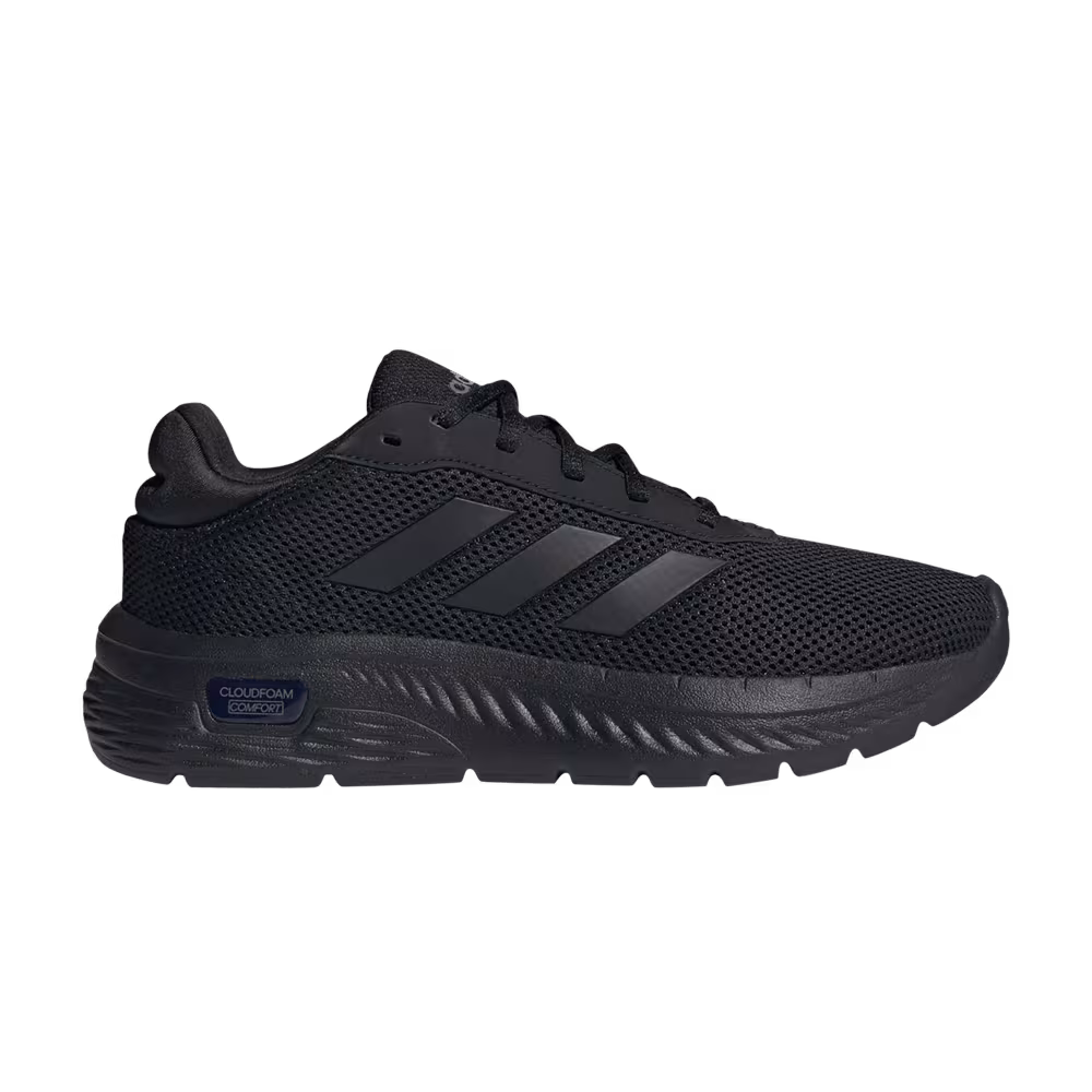 Adidas Women's Cloudfoam Comfy Black Iron Metallic
